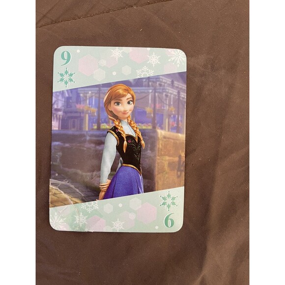 Disney FROZEN PLAYING CARDS Anna & Elsa JUMBO  Kids Childrens Card Game Deck 54 - Picture 10 of 12